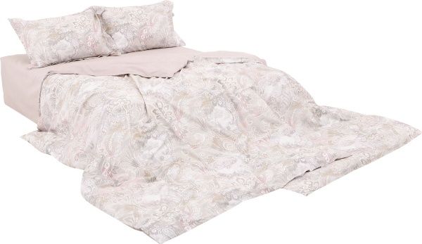 Комплект постельного белья Mono семейный бежевый La Nuit 