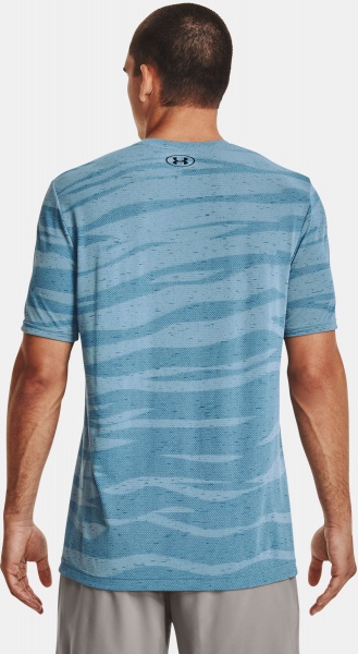 Футболка Under Armour UA SEAMLESS WAVE SS 1373726-781 р.SM зелений