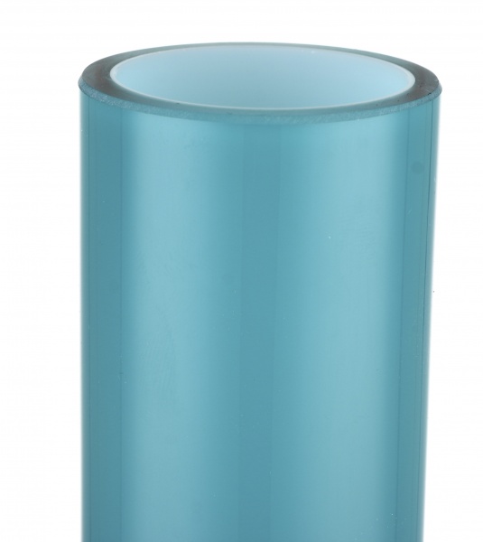 Ваза Wrzesniak Glassworks Bottle 46 см бірюзова 