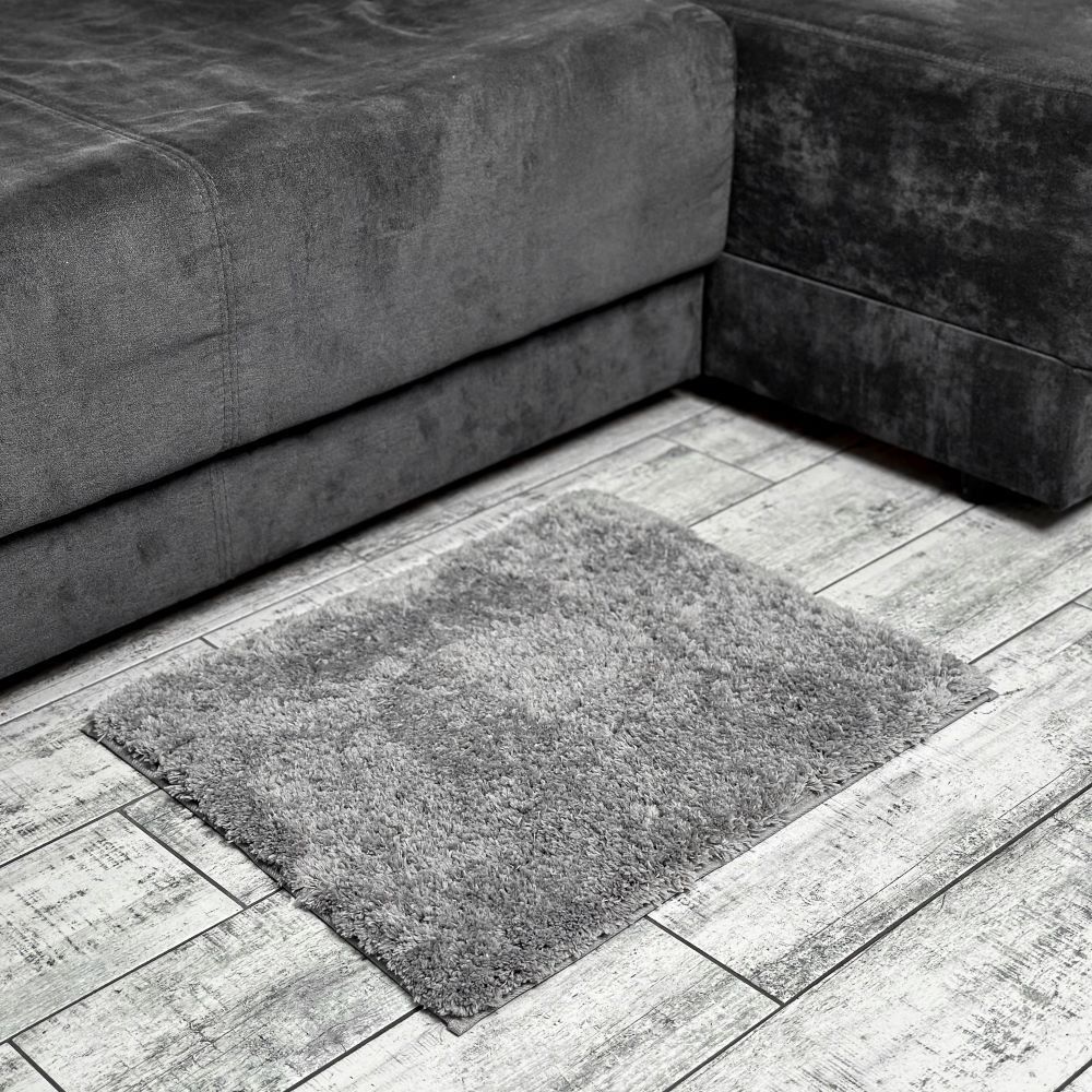 Килимок для ванної Dariana Ambience 60x50 см темно-сірий