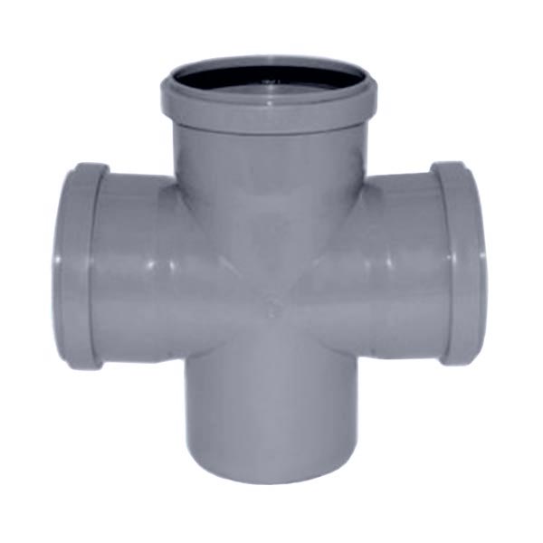 Хрестовина Plastimex ПВХ 110x110х110/90