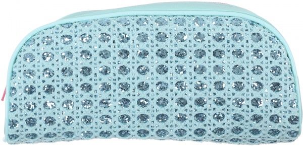 Пенал школьный SWB-180154 голубой