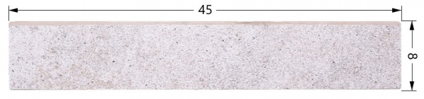 Керамічний плінтус Декостайл Оніче Грей ZWXA8 8х45 