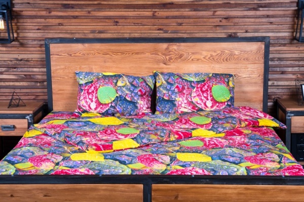 Комплект постельного белья Элегия 1,5 разноцветный Rigel 