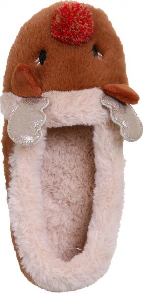 Капці домашні La Nuit Олені р. 36-37 коричневий 