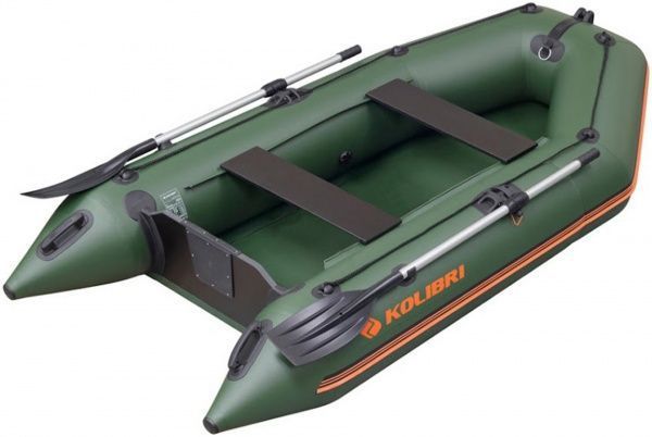 Лодка KOLIBRI KM-280.01.01 без пайола зеленый
