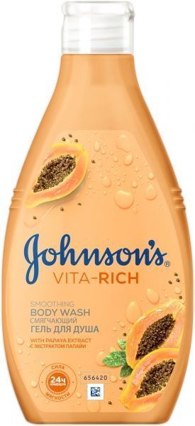 Гель для душа Johnson's Папайя 250 мл