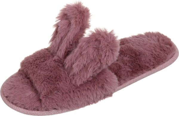 Капці домашні La Nuit Вушка р. 40 пудровий 