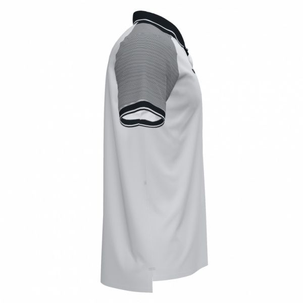 Поло Joma ESSENTIAL II POLO WHITE-BLACK S/S 101509.201 M білий