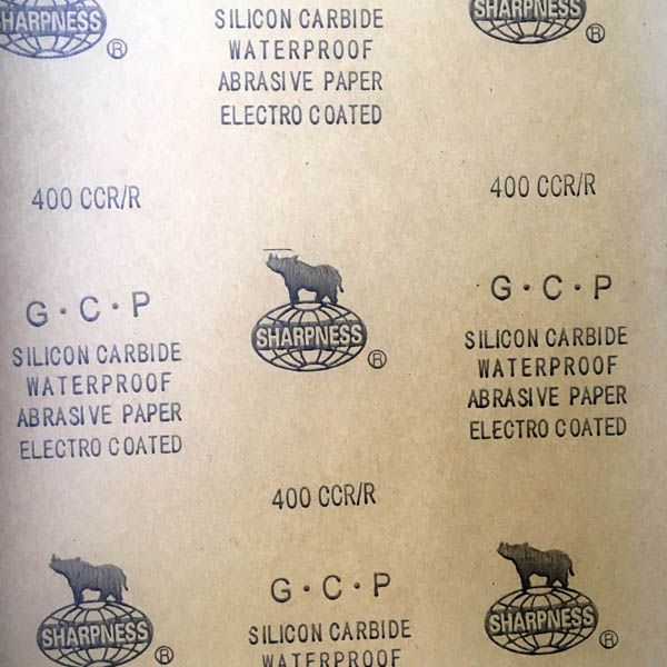 Наждачний папір P400 для вологого шліфування 4 шт. 235933