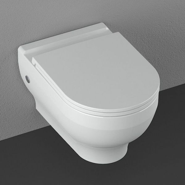 Унитаз подвесной VOLLE Virgo Rimless с сиденьем Slim Soft-close 13-23-455