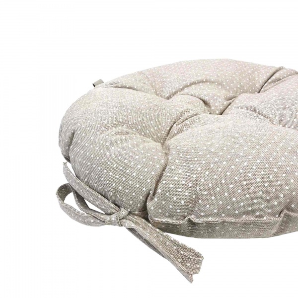 Подушка на табурет ШАЛЕ Горошек La Nuit