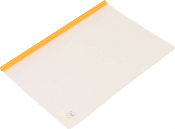 Папка з притиском А4 пластикова 65 аркушів жовтий UP! (Underprice)