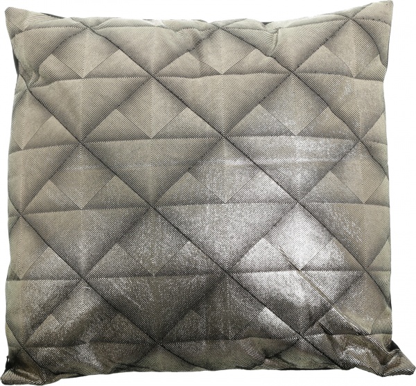 Подушка KM Stars 100% полиэстер 45x45 см серебряный 