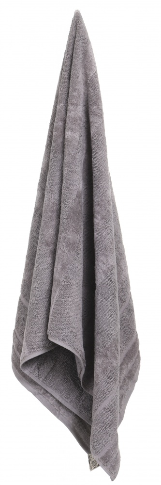 Рушник махровий Tabby 70x140 см світло-сірий La Nuit