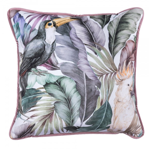 Подушка декоративна Greenwich birds-2 43x43 см різнокольоровий Limaso 