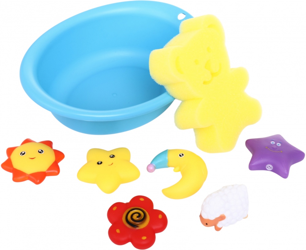 Набір іграшок для купання Osboo 8 шт. барвисті OTG0973081