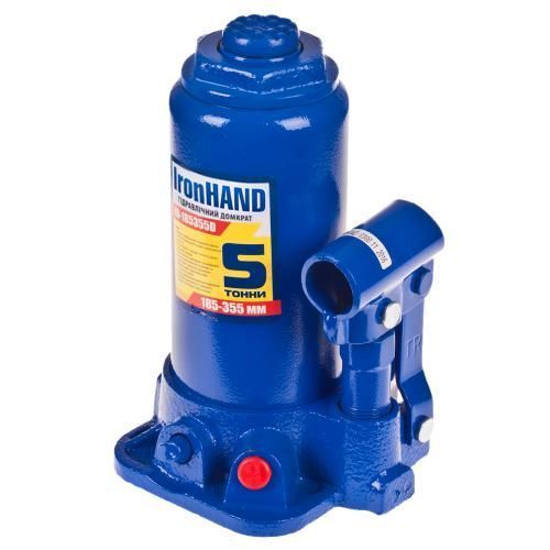 Домкрат гідравлічний IRON HAND IH-185355D 5 т
