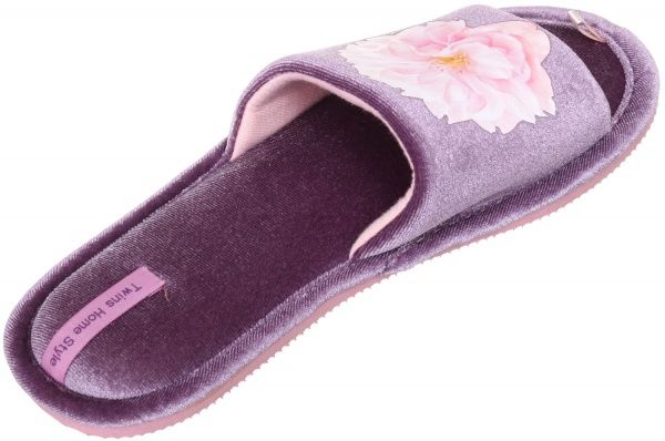 Капці домашні Twins велюрові HS-VL р. 36/37 ліловий 