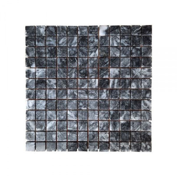 Плитка KrimArt Мозаiка Полiр. МКР-2П (23х23) Black 305*305*6 мм 