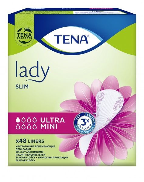 Прокладки урологические Tena Lady Slim Ultra Mini 48 шт.