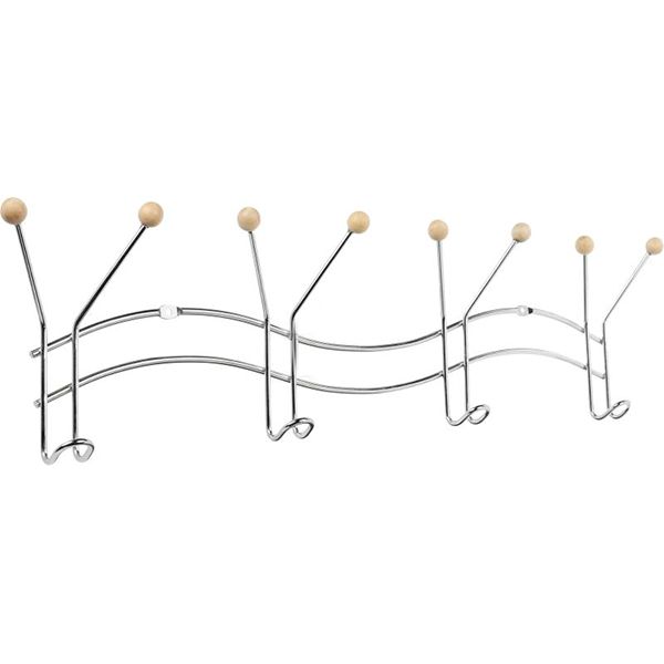 Вешалка Arino гардеробная W4019 4 крючка хром