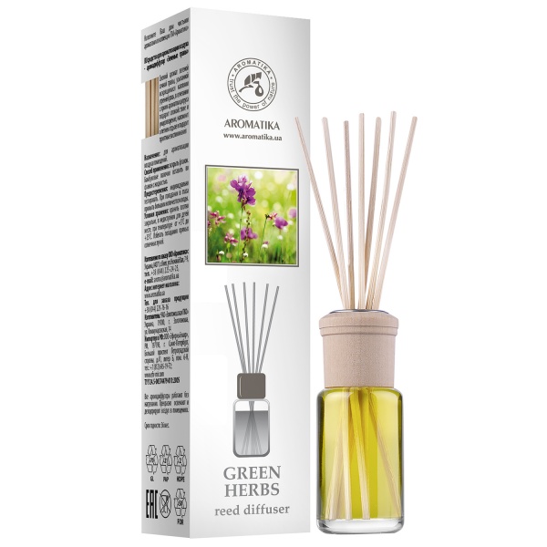Аромадифузор Ароматика Зелені трави 50 мл 