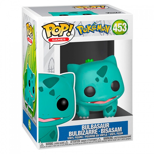 Ігрова фігурка Funko Pop! серії Покемон – Бульбазавр 50404. 