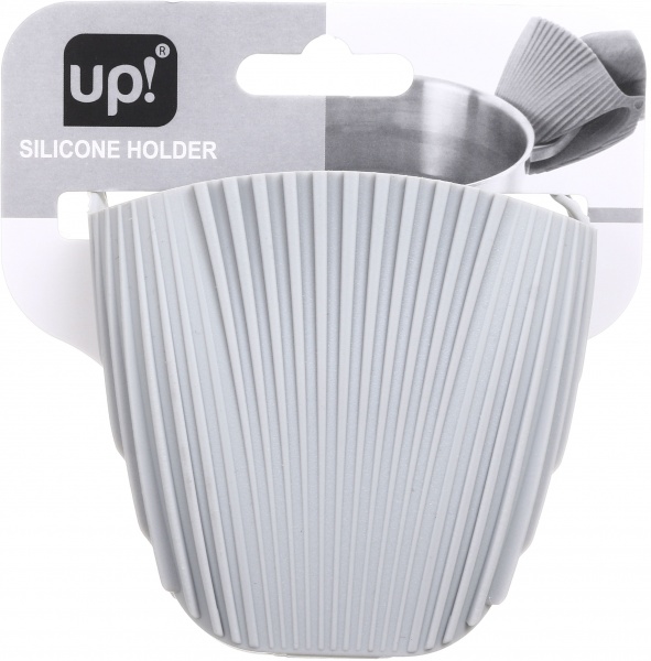 Прихватка 10.5х10 см grey силикон 10x10,5 см серый UP! (Underprice) 