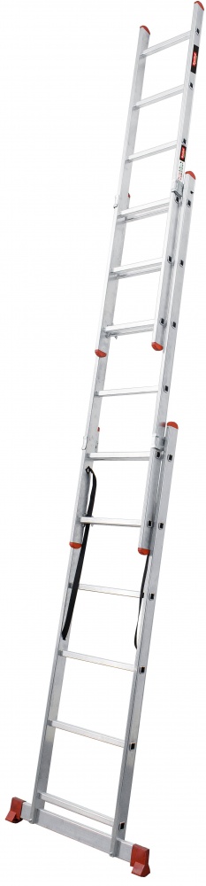 Лестница 3-секционная универсальная BauGut Meister 3T 3х6 (90221459)