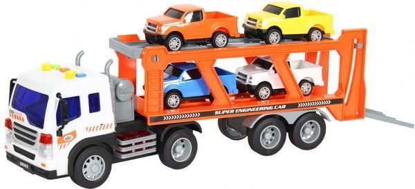 Автомобіль інерційний WENYI Автовоз зі звуком і світлом WY-572A