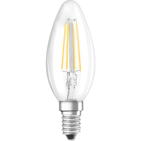 Лампа світлодіодна Osram FIL LS C37 5 Вт E14 2700 К 220 В прозора 4058075116672 