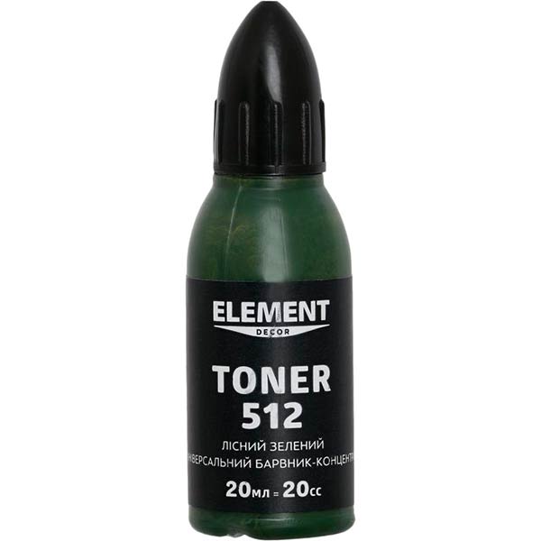 Пигмент Element Decor Toner лесной зеленый 20 мл