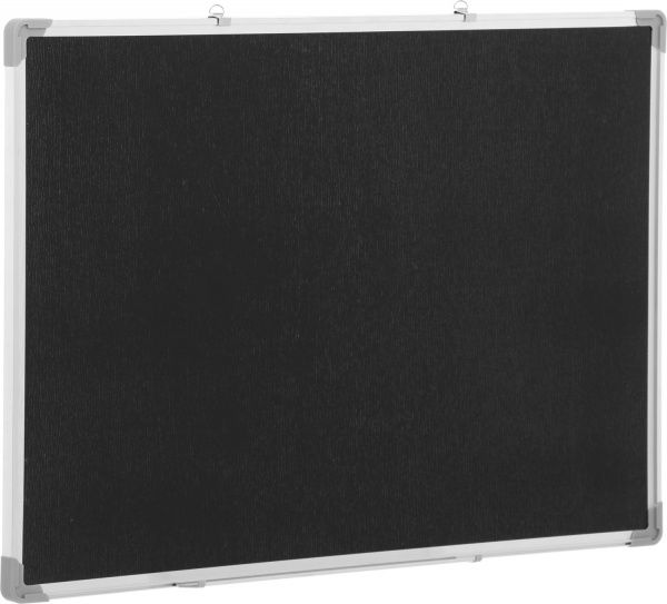 Доска магнитная Nota Bene 90х60 см с алюминиевой рамкой черная 