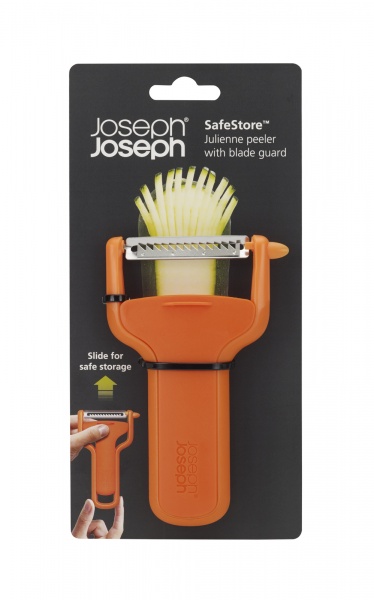 Овощечистка горизонтальная с защитой Gadgets оранжевый 1000966 Joseph Joseph 