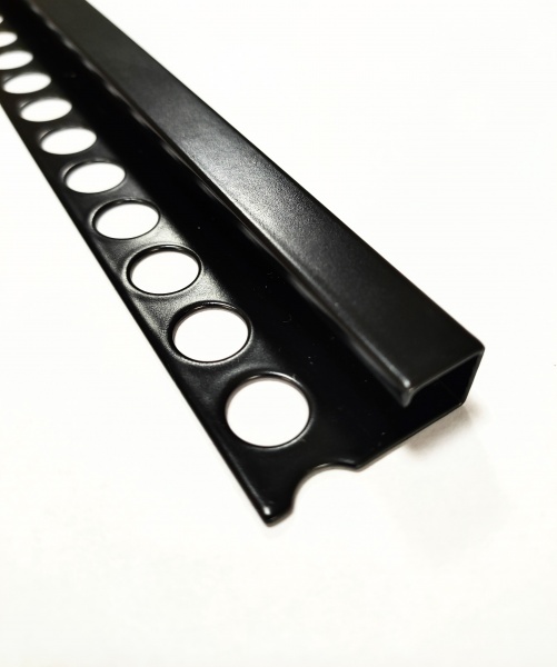 Профиль Braz Line алюминий BLB-5417-75-9017-K.27 2,7 м черный 