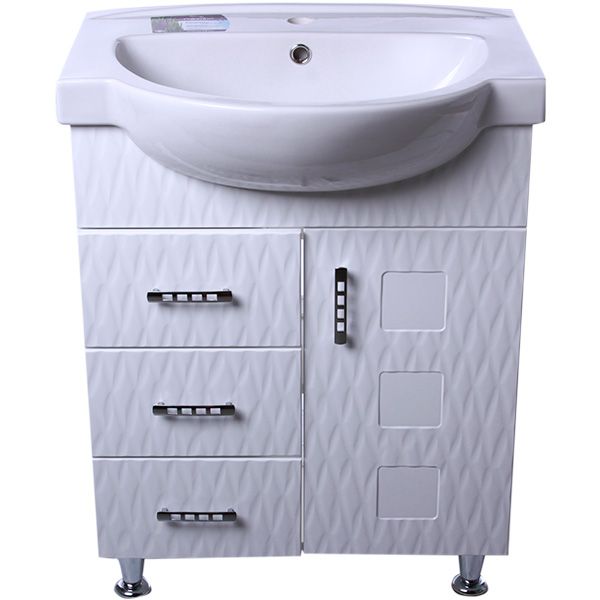 Тумба підлогова Aqua Rodos Ассоль 65 з умивальником Акцент