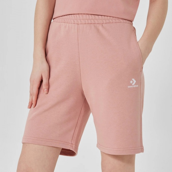 Шорти Converse GO-TO EMBROIDERED STAR CHEVRON FLEECE SHORT 10023875-296 р. L рожевий