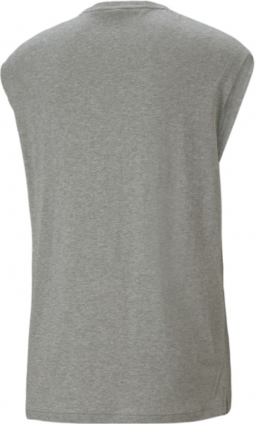Майка Puma ESS SLEEVELESS TEE MEDIUM GRAY HEATHER 58673803 р.XS сірий