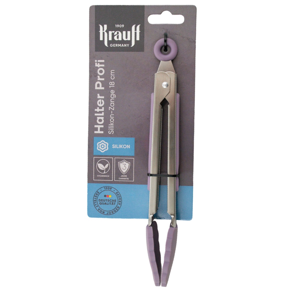 Щипці кухонні Halter Profi 20,5 см бузковий 29-305-118 Krauff