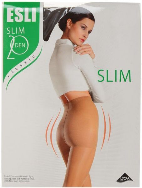 Колготки ESLI SLIM 20 den marrone р. 3 шоколадный 