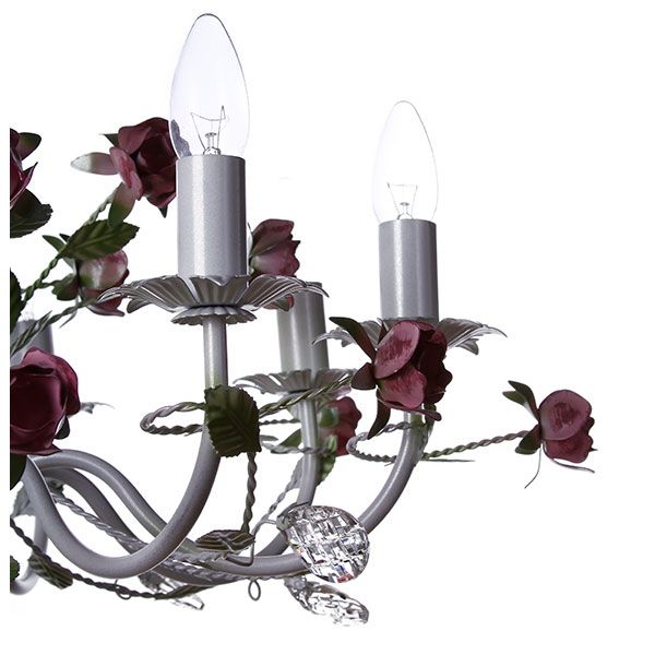 Люстра Vitaluce V1276/8 белая