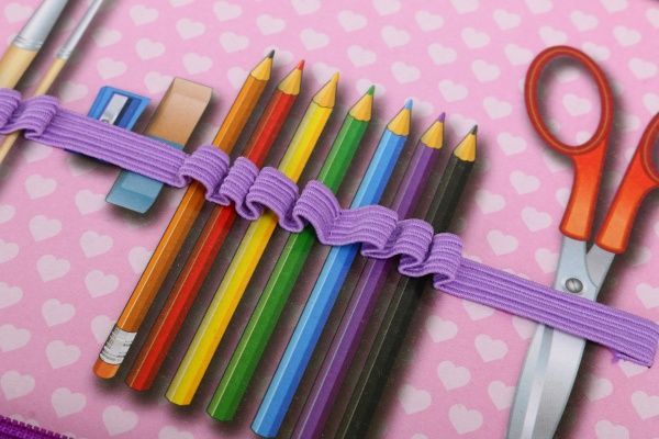 Папка для труда А4 на молнии ПР-01 Апельсин