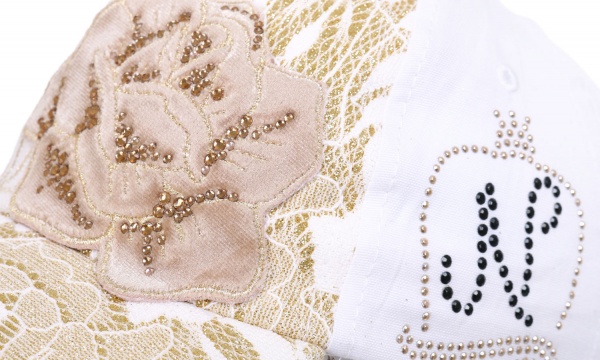 Кепка для девочек Pampona 21 L 09 р.54 золотой 