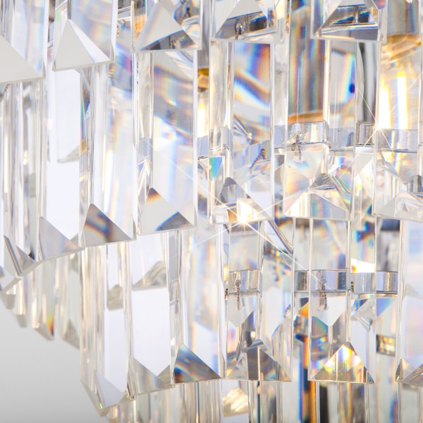 Люстра подвесная Strotskis Ariana 5x60 Вт E14 хром 10113/5 (хром) 