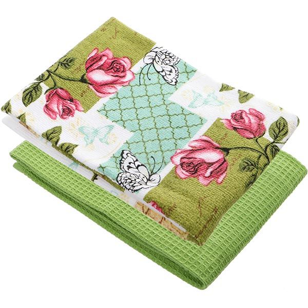 Набор кухонный Underprice Цветочек 2 шт