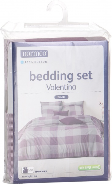 Комплект постільної білизни Валентина 2,0 бузковий Dormeo 