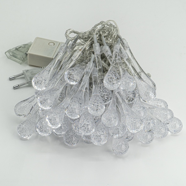 Декоративная гирлянда Altalusse (INL-2709E-50 Multicolor) встроенный светодиод (LED) 50 ламп 7,5 м 