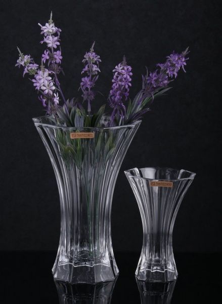 Ваза стеклянная прозрачная Saphir 18 см Nachtmann