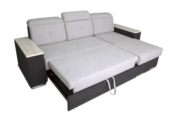 Диван кутовий VECTOR Тім UD сірий 2670x1720x920 мм